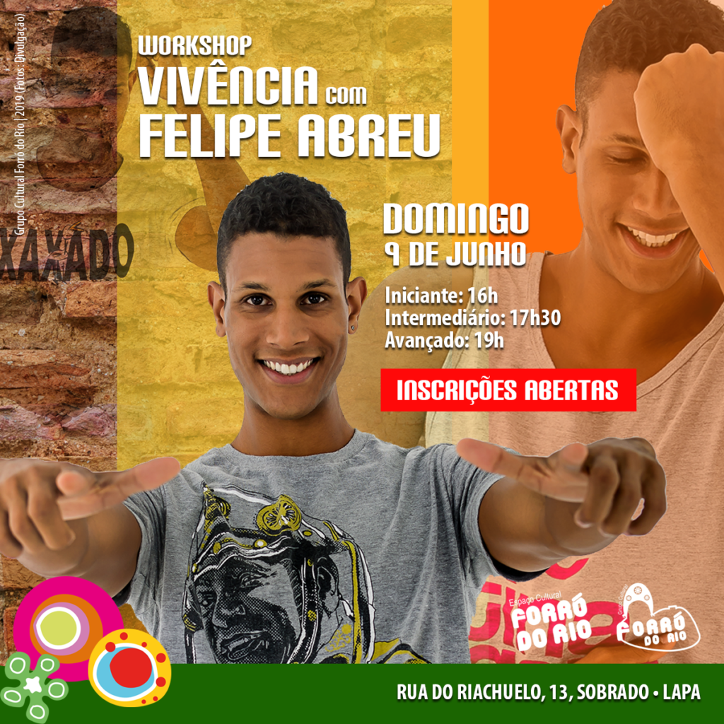 Workshop de forró roots 'Vivência com Felipe Abreu'