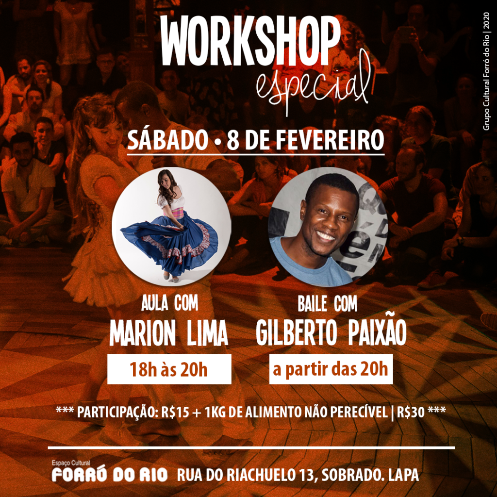 Workshop especial com Marion Lima - em turnê pelo Brasil
